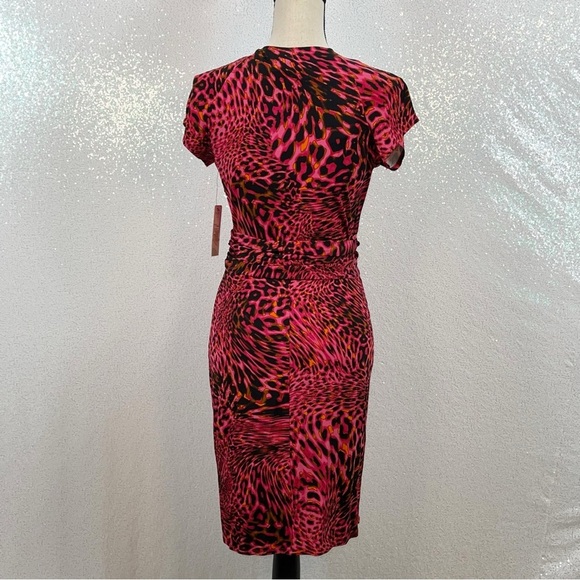 Laundry by Shelli Segal V-neck jersey short sleeves dress - Picture 6 of 16